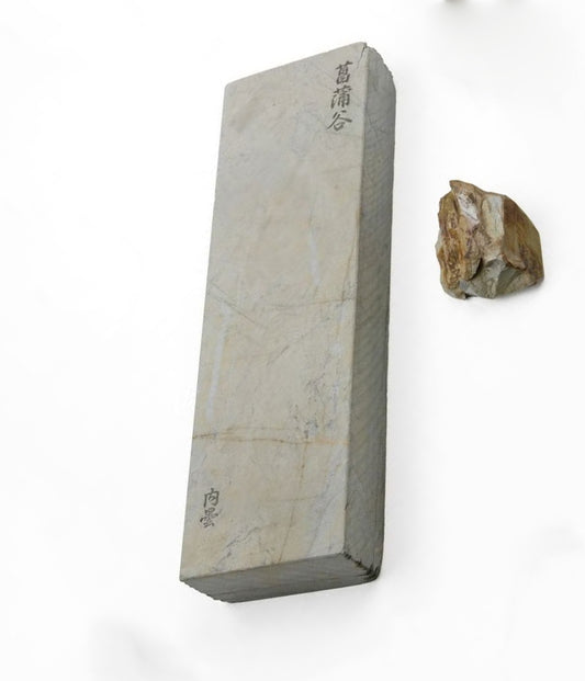 Piedra de afilar natural Shobudani Uchigumori n.° 1 - Acabado