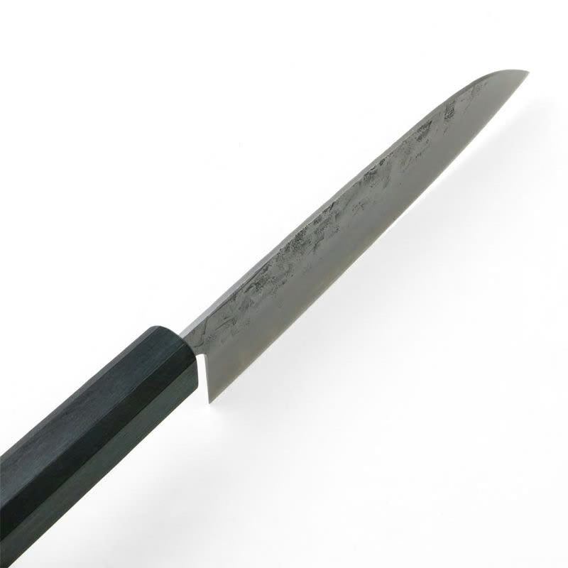 Couteau japonais Santoku Shigekatsu 165 mm – Acier SLD, manche bleu laqué