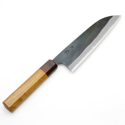 Couteau japonais Santoku Motokane 165 mm – Acier Aogami n°1 forgé à la main