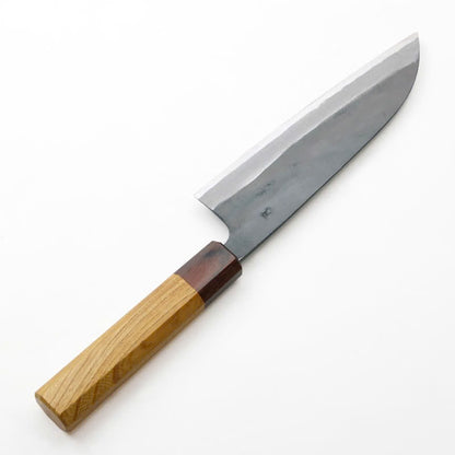 Couteau japonais Santoku Motokane 165 mm – Acier Aogami n°1 forgé à la main