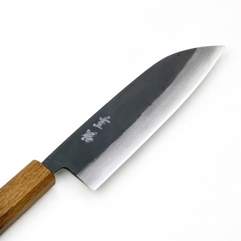 Couteau japonais Santoku Shigekatsu 165 mm – Aogami n°2 Damas 31 couches