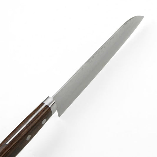 Couteau japonais Santoku 165 mm – Acier VG10 Damas 17 couches martelé