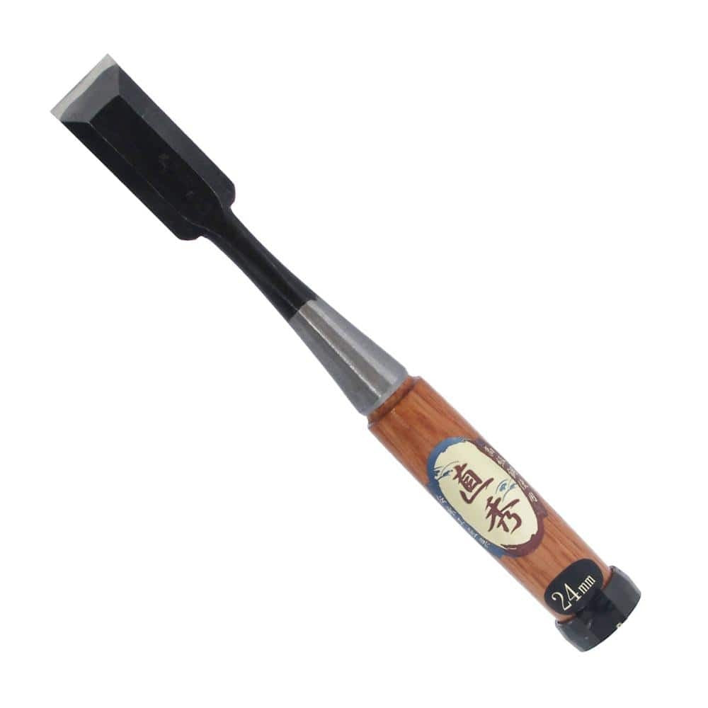 Ciseau à Bois Japonais Naohide Oire Nomi – Ciseau de menuiserie en acier Yasuki White Steel (3 à 42 mm)