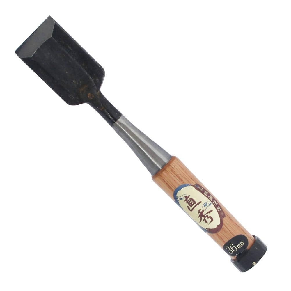 Ciseau à Bois Japonais Naohide Oire Nomi – Ciseau de menuiserie en acier Yasuki White Steel (3 à 42 mm)