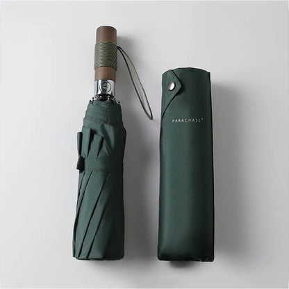 Parapluie Pliable Homme Automatique Résistant 10 Baleines Kumokasa