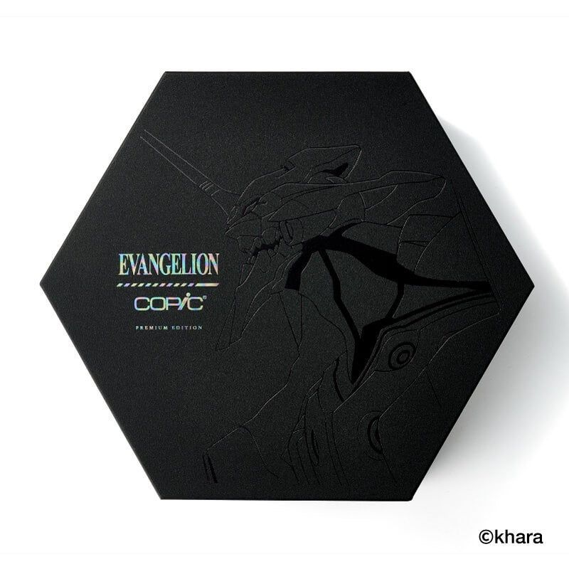 EVANGELION × COPIC EVA Color Set Premium – 25 feutres à alcool