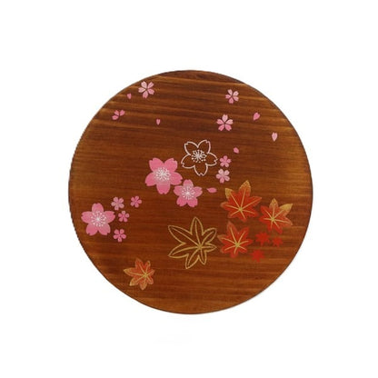 Boîte Bento Japonaise Magewappa Sakura & Momiji – Bois de Cèdre 650 ml
