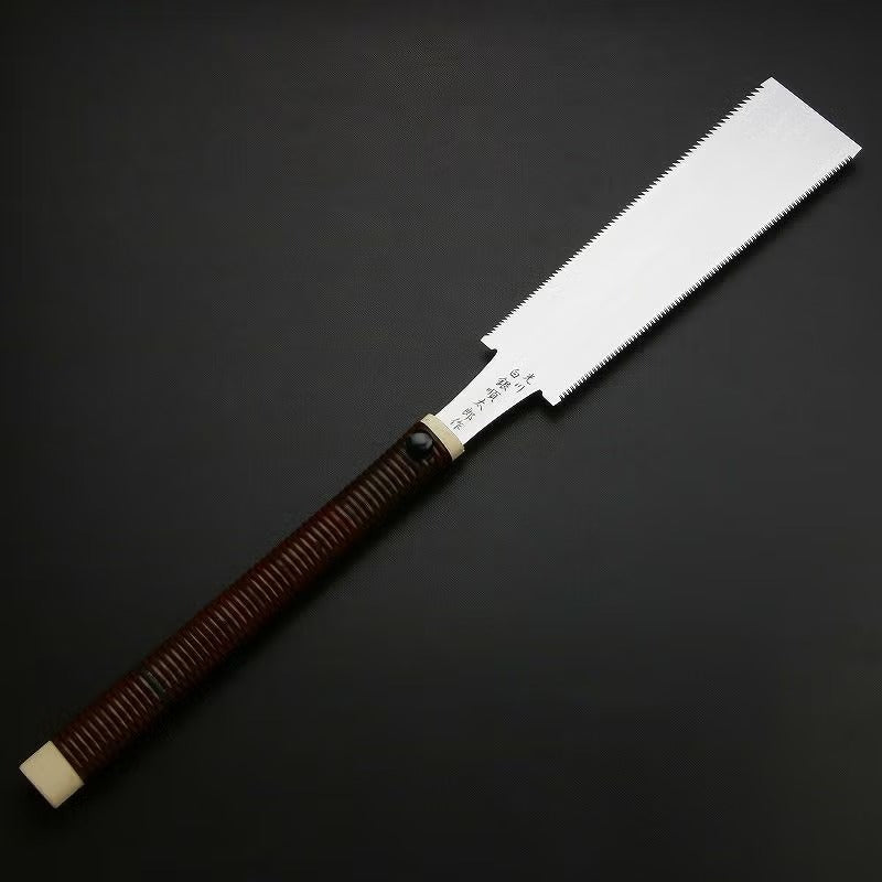 Sierra Japonesa Ryoba Akagane Juntaro – 195 / 225 / 240 mm – Acero al Carbono – Artesanía Japonesa