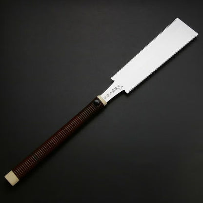 Sierra Japonesa Ryoba Akagane Juntaro – 195 / 225 / 240 mm – Acero al Carbono – Artesanía Japonesa