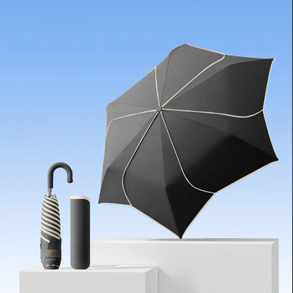 Parapluie Japonais Pliable Fleur | Ombrelle Anti-UV UPF50+ 100% UV & Pluie