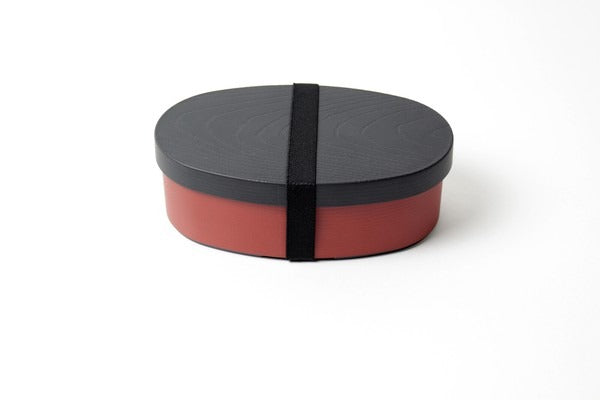 Boîte Bento Japonaise Style Magewappa Rouge – 500 ml, Fabrication Japonaise