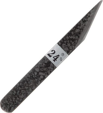 Couteau Kiridashi Japonais Ryuzo Tsuchime – Acier Carbone Forgé (18 mm & 24 mm)