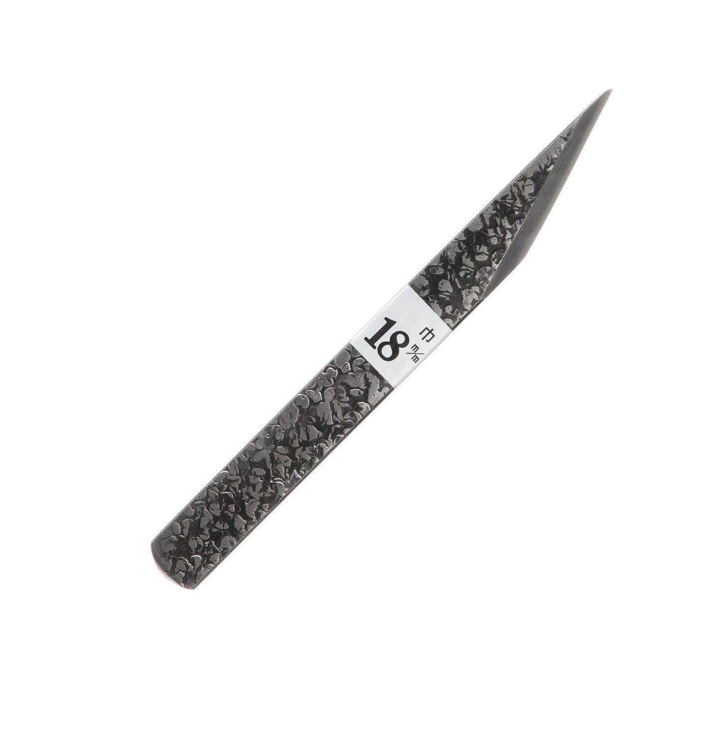 Couteau Kiridashi Japonais Ryuzo Tsuchime – Acier Carbone Forgé (18 mm & 24 mm)
