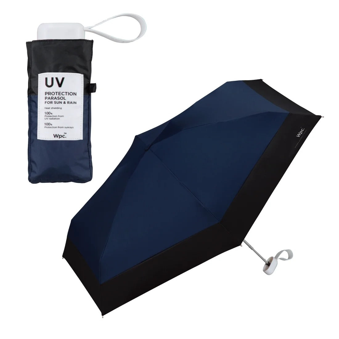 Wpc. Tiny Compact Japanese Parasol UPF50+ | 100% UV Protection & Anti-UV Folding Umbrella