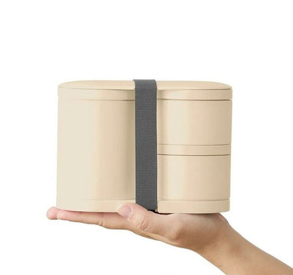 Lunch Box Isotherme MOTTERU avec Compartiments Modulables et Baguettes Intégrées