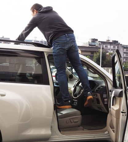 Estribo de Puerta de Coche Multifunción – Acceso al Techo y Herramienta de Emergencia