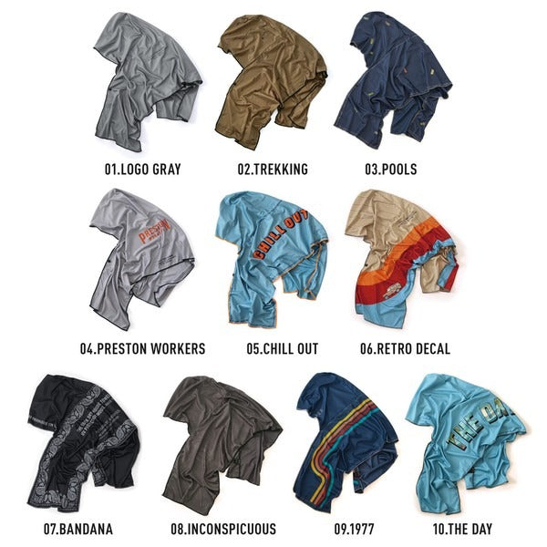 Serviette à Capuche Rafraîchissante UV UPF50+ POST GENERAL | Quick Dry Hoodie Towel