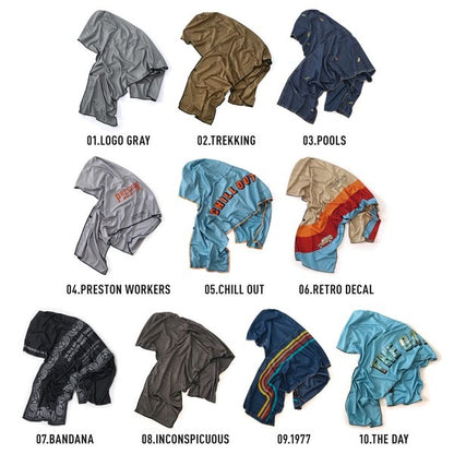 Serviette à Capuche Rafraîchissante UV UPF50+ POST GENERAL | Quick Dry Hoodie Towel