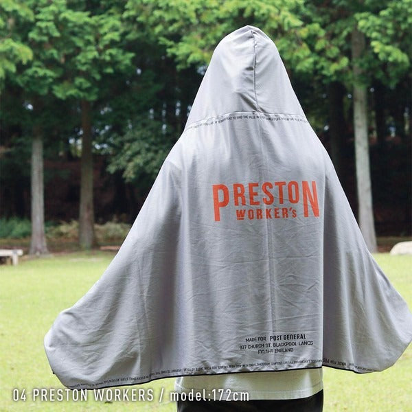 POST GENERAL Serviette à Capuche Rafraîchissante XXL UV UPF50+ | Cooling Hoodie Towel Big