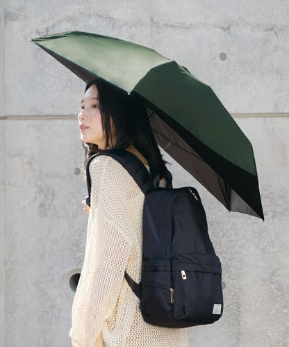 Parapluie Japonais Pliant Anti-UV Protection Sac à Dos Compact Wpc.