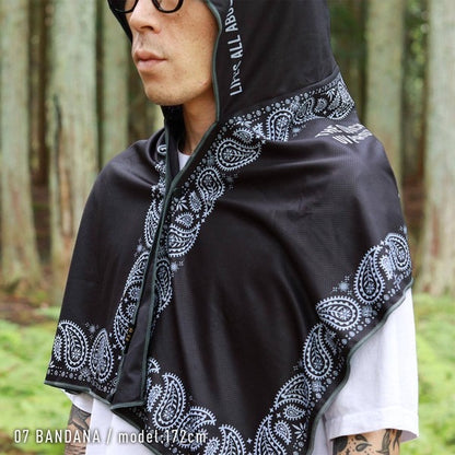 Serviette à Capuche Rafraîchissante UV UPF50+ POST GENERAL | Quick Dry Hoodie Towel