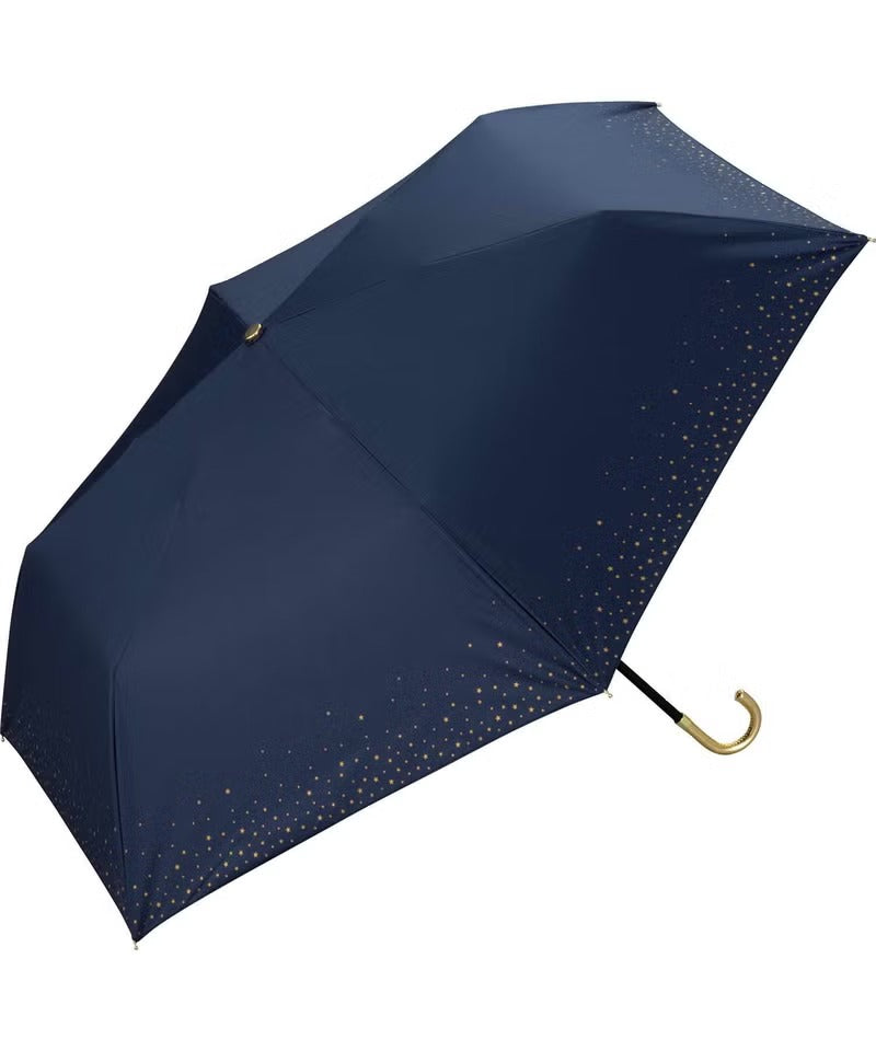 Parapluie Japonais Pliant Mini Anti-UV Bordure Étoiles Wpc.