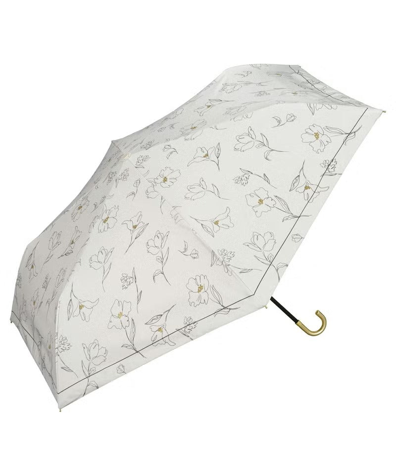 Parapluie Pliable Mini Motif Floral Anti-UV Wpc.