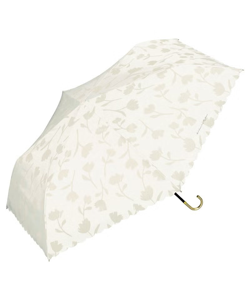 Parapluie Pliable Mini Motif Floral Ombre Anti-UV Wpc.