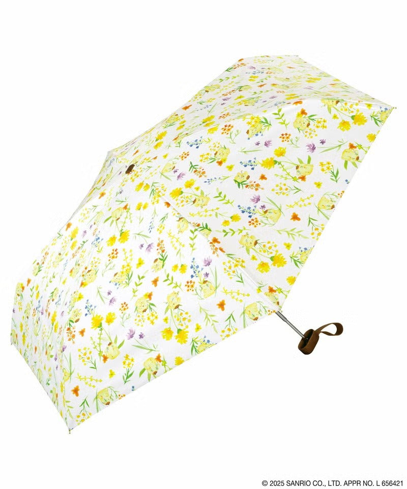 Parapluie Pliable Mini Sanrio Characters Motif Floral Aquarelle Wpc.