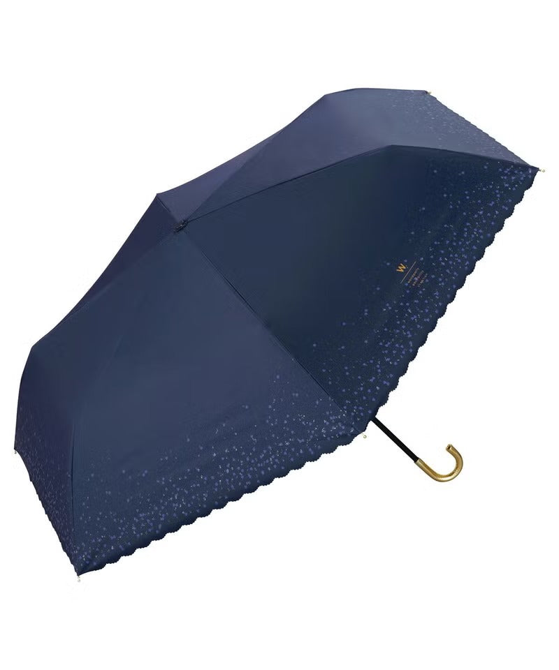 Parapluie Pliable Mini Cœur Pailleté Anti-UV Wpc.