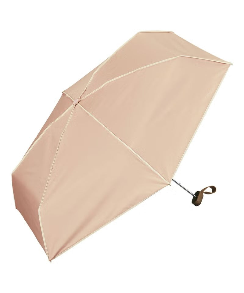 Ombrelle pliante Wpc. Plain Piping Mini 50 cm – UV 100 %, UPF50+