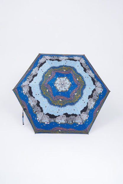 Parapluie Pliant BIEI Mini Umbrella marble SUD Mint