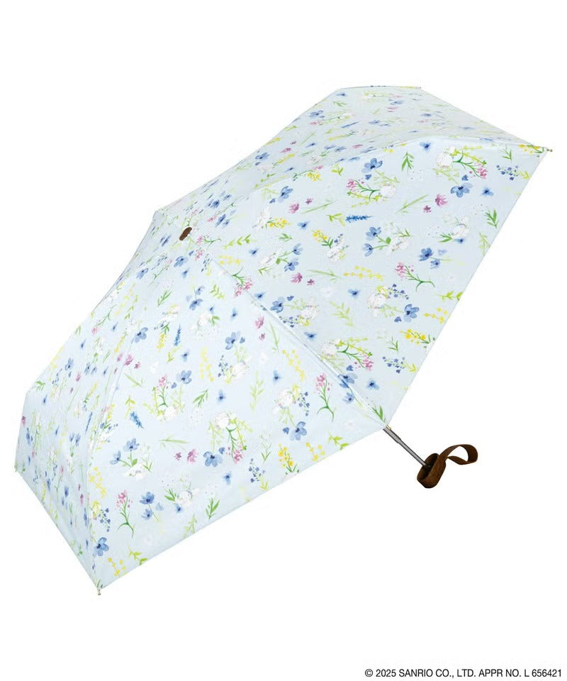 Parapluie Pliable Mini Sanrio Characters Motif Floral Aquarelle Wpc.