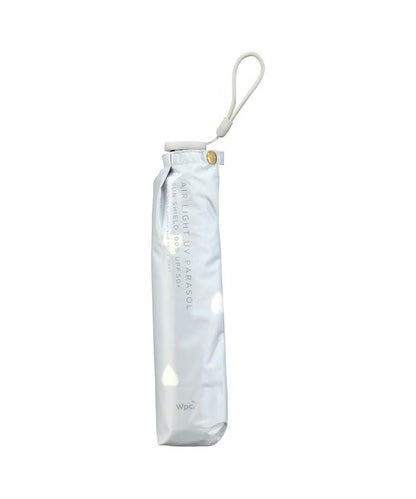Parapluie Pliable Léger Mini Anti-UV Cœur Crème Wpc.