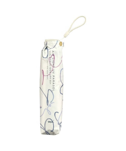 Parapluie Japonais Pliant Mini Anti-UV Papillons et Rubans Wpc.