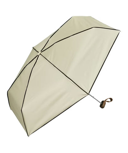 Ombrelle pliante Wpc. Plain Piping Mini 50 cm – UV 100 %, UPF50+