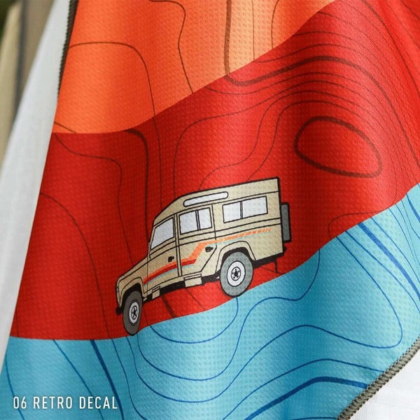 Serviette à Capuche Rafraîchissante UV UPF50+ POST GENERAL | Quick Dry Hoodie Towel