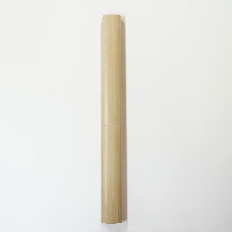 Baishinshi Couteau de sculpture japonais 90mm – Blue Steel gaucher avec étui bois