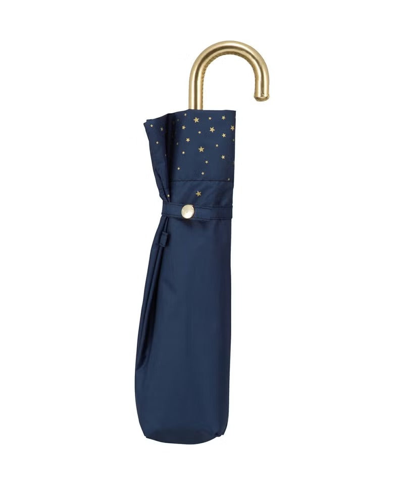 Parapluie Japonais Pliant Mini Anti-UV Bordure Étoiles Wpc.