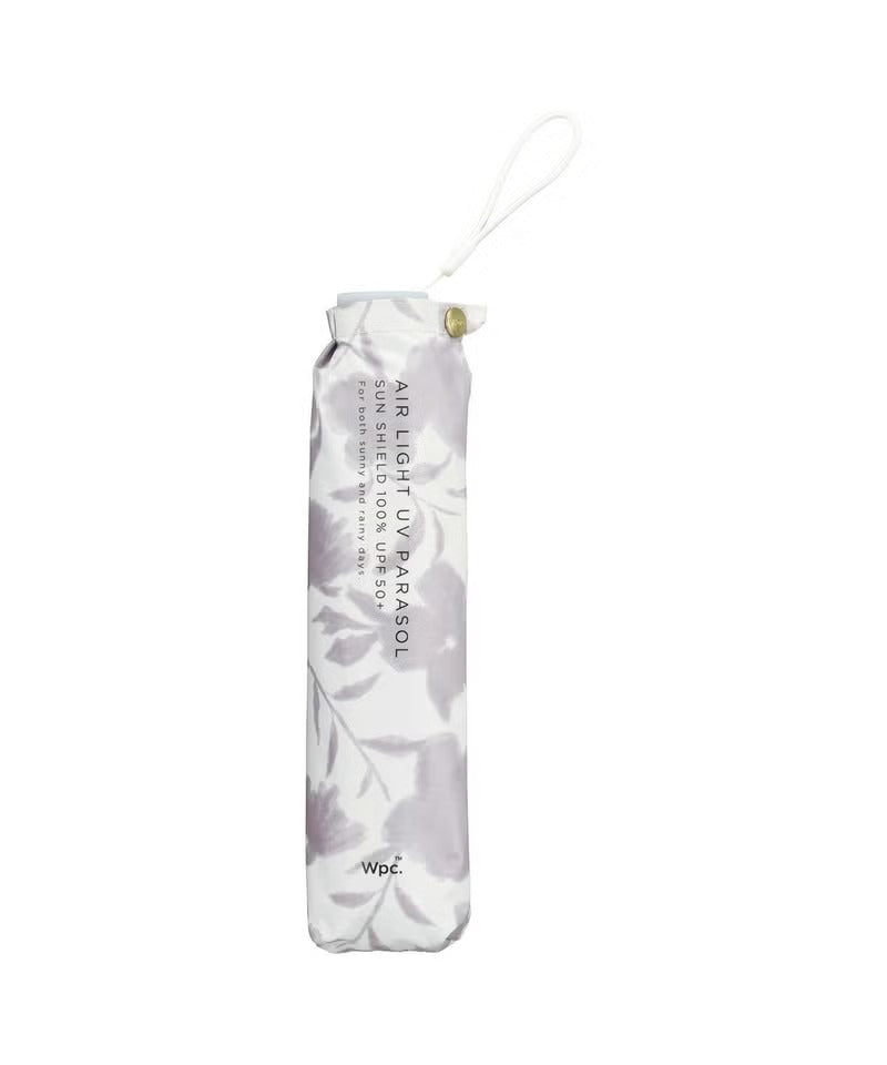 Parapluie Japonais Pliant Mini Anti-UV Silhouette Florale Wpc.