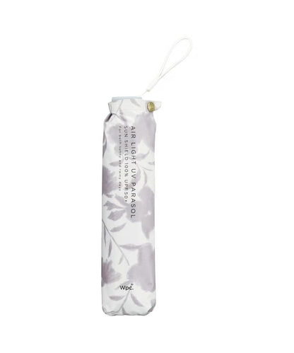 Parapluie Japonais Pliant Mini Anti-UV Silhouette Florale Wpc.