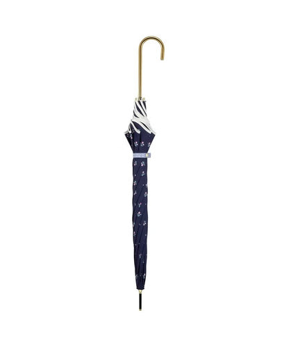 Parapluie Pliable Mini Bordure Ondulée et Petites Fleurs Wpc. | Pluie & Soleil