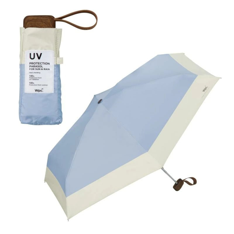 Wpc. Tiny Compact Japanese Parasol UPF50+ | 100% UV Protection & Anti-UV Folding Umbrella