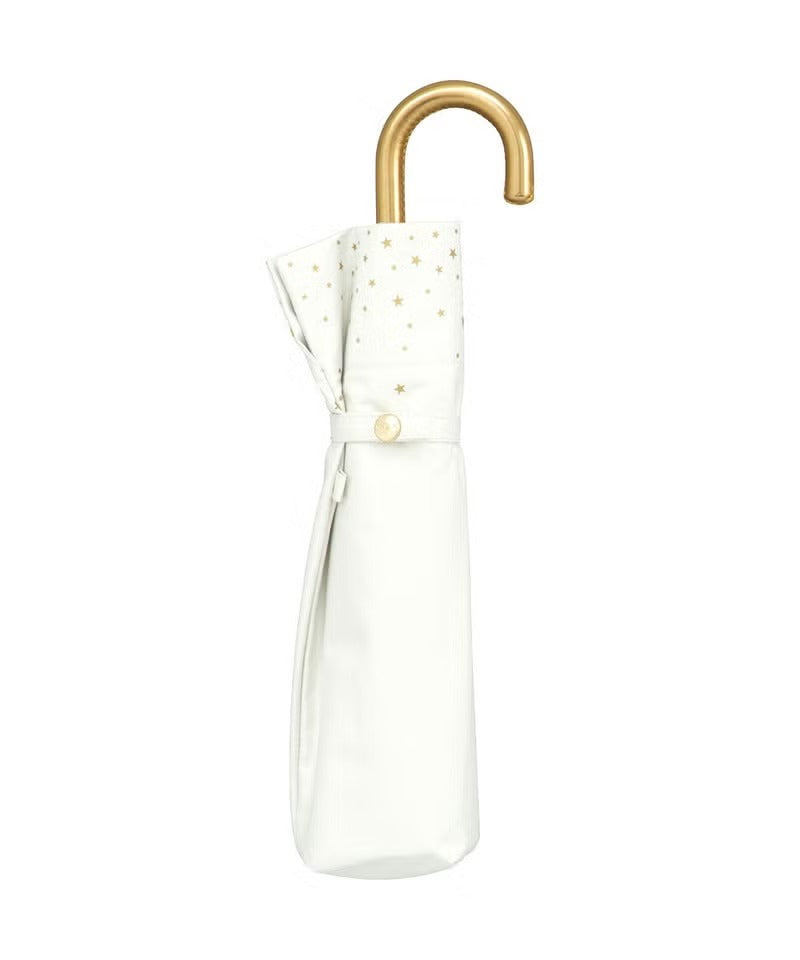 Parapluie Japonais Pliant Mini Anti-UV Bordure Étoiles Wpc.