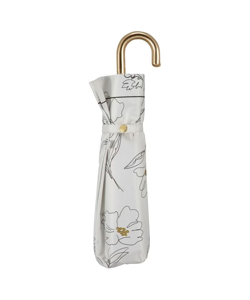 Parapluie Pliable Mini Motif Floral Anti-UV Wpc.