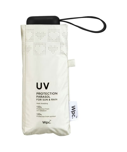 Parapluie Pliable Mini Anti-UV Bordure Cœur Wpc.