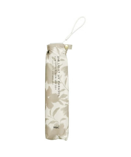 Parapluie Japonais Pliant Mini Anti-UV Silhouette Florale Wpc.