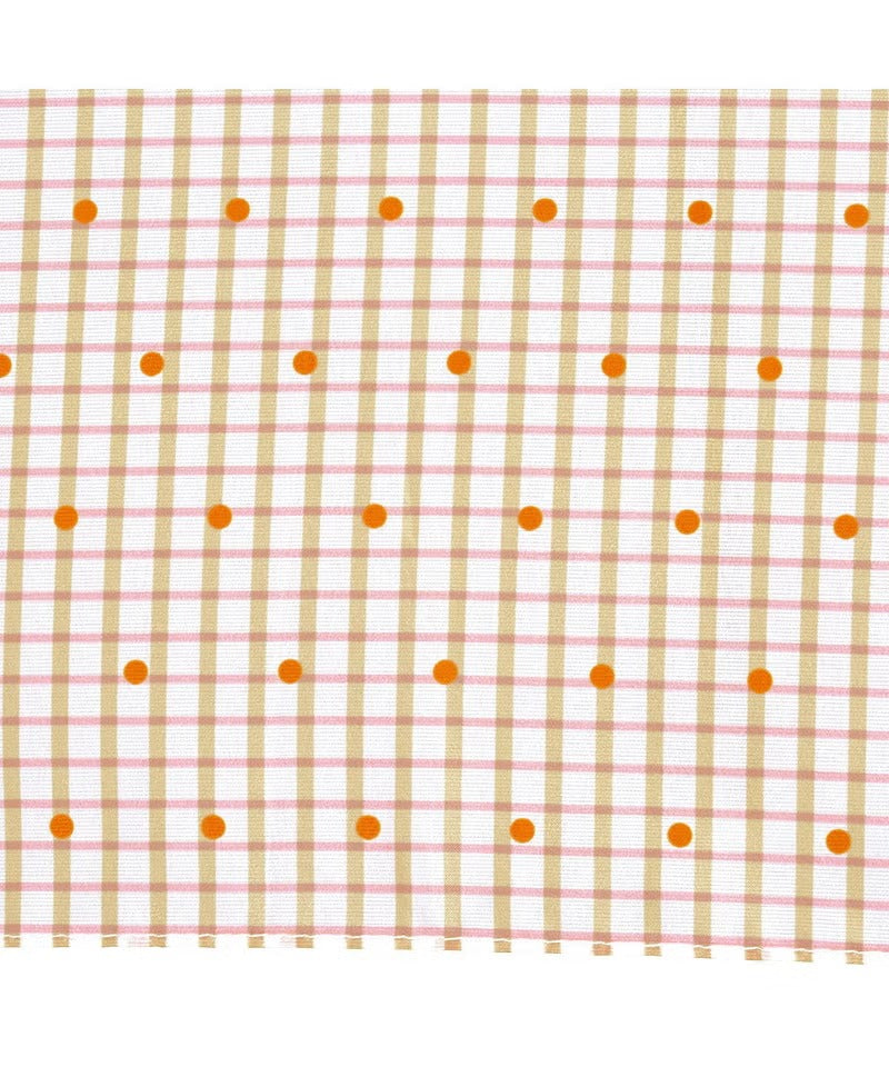 Parapluie Pliable Mini Motif Carreaux et Pois Wpc. | Pluie & Soleil