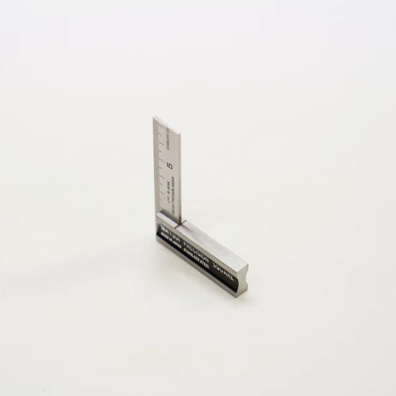 Matsui Équerre japonaise inox graduée 70mm – Équerre de précision Sanjo