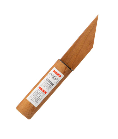 Couteau Kiridashi Japonais KAKURI Sakura Saya 40 mm – Petit Couteau de Précision avec Étui